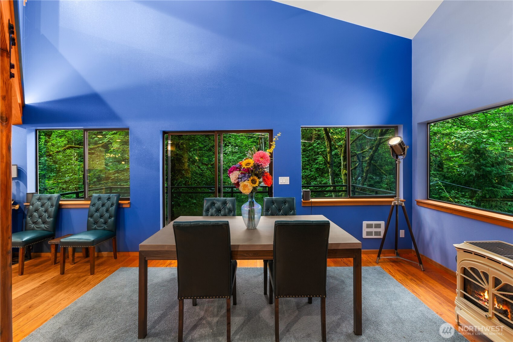 6520 East Mercer Way Mercer Island, WA 98040 - Photo 19 of 36 a view of a dining room with furniture window and outside view