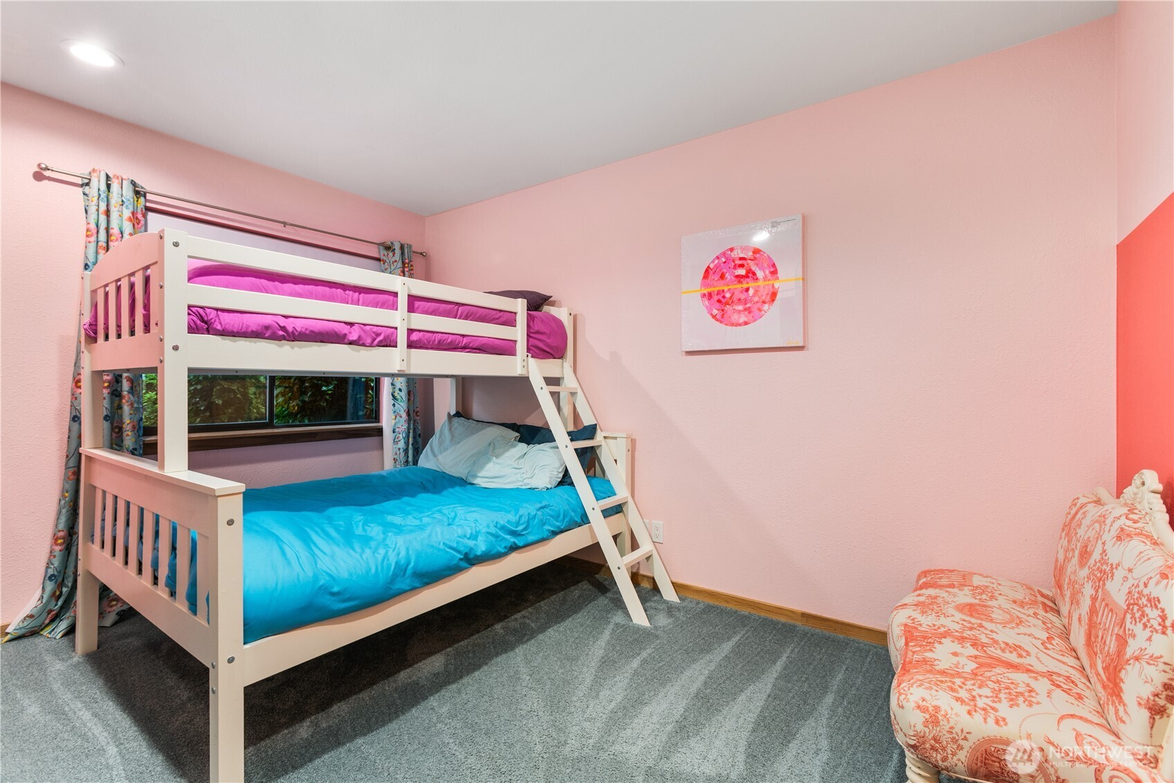 6520 East Mercer Way Mercer Island, WA 98040 - Photo 10 of 36 a bedroom with bed and a window