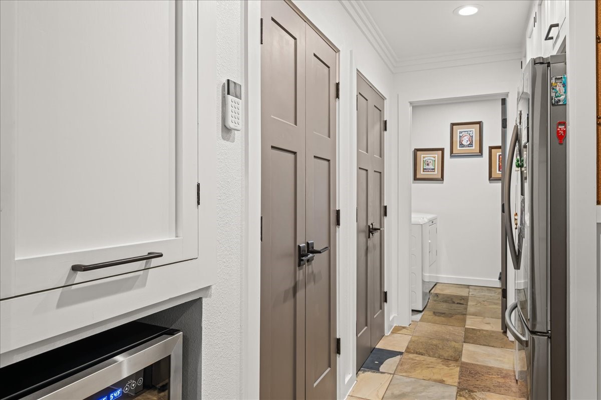 1502 Reimer Street Brenham, TX 77833 - Photo 14 of 30 a bathroom with a shower and a sink