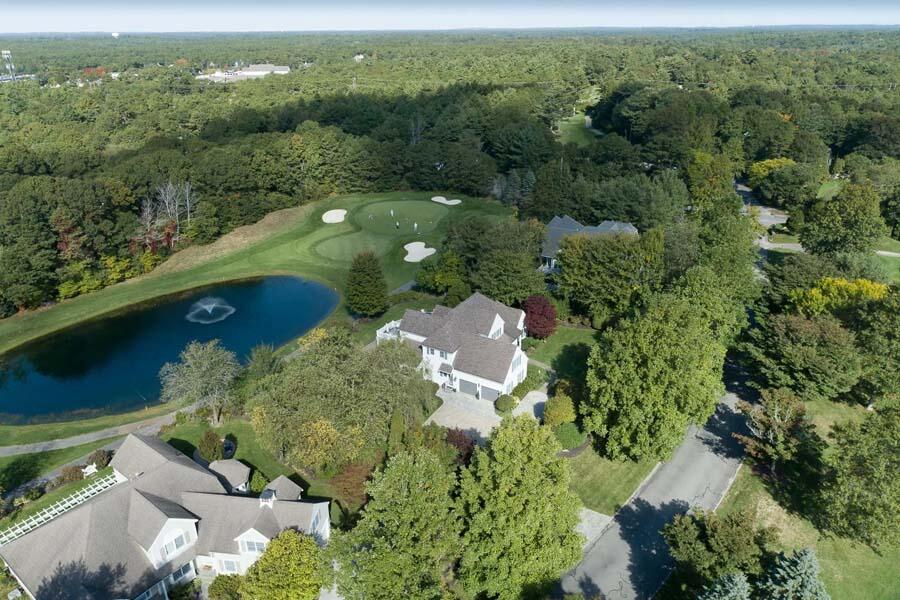 310 Willowbend Drive Mashpee, MA 02649 - Photo 2 of 37 an aerial view of a houses with a yard