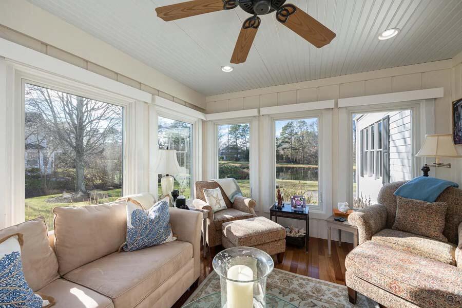 310 Willowbend Drive Mashpee, MA 02649 - Photo 22 of 37 a living room with furniture and a large window