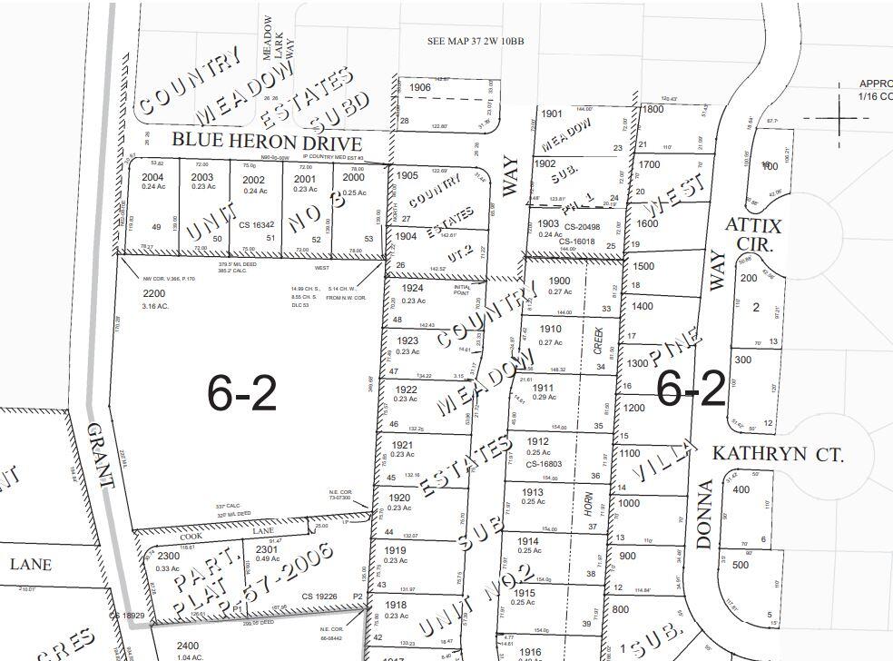 881 Mendolia Way Central Point, OR 97502 - Photo 63 of 63 PLAT MAP