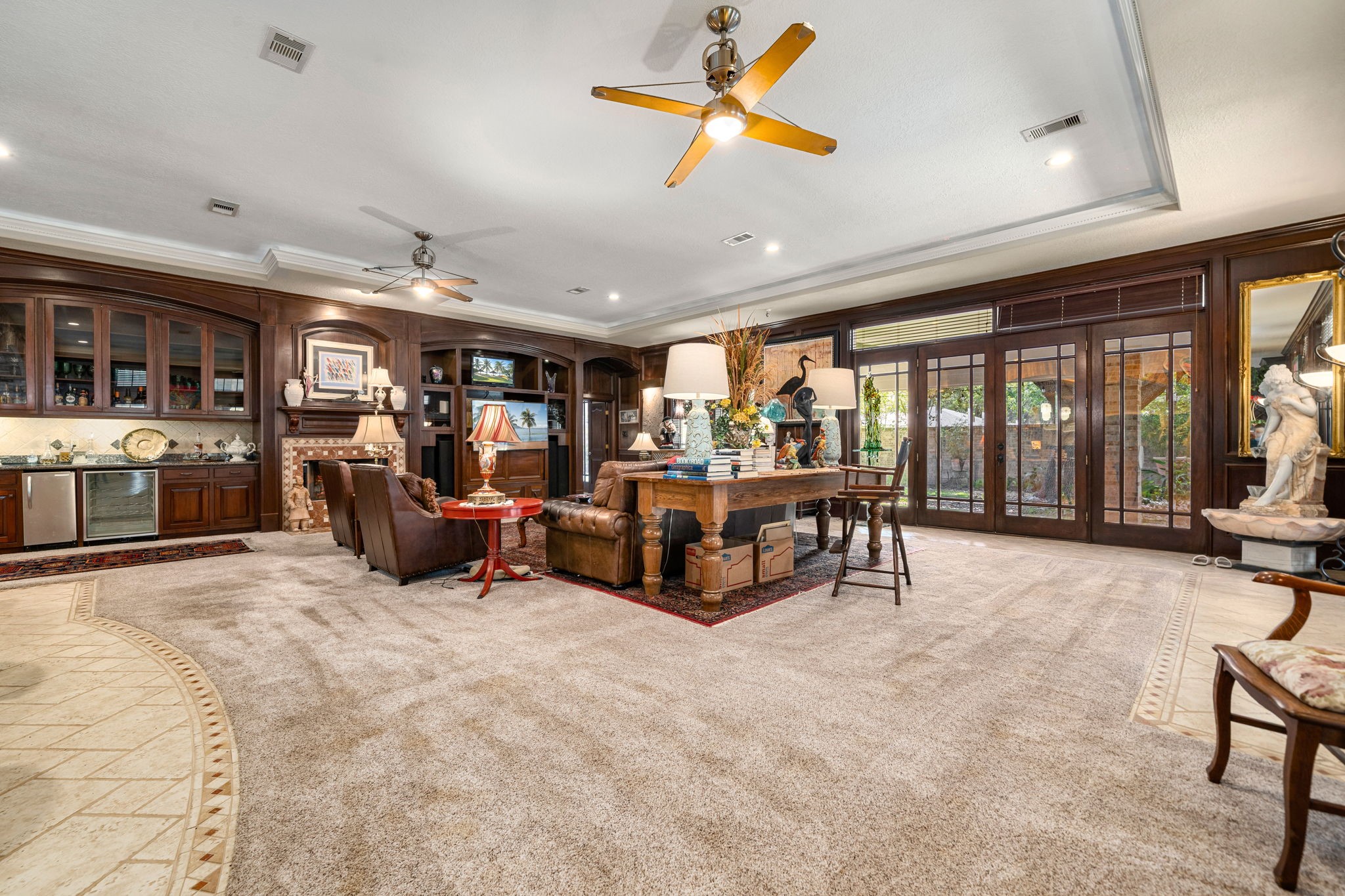 3519 Singleton Road Baytown, TX 77521 - Photo 18 of 46 a living room with furniture and a flat screen tv