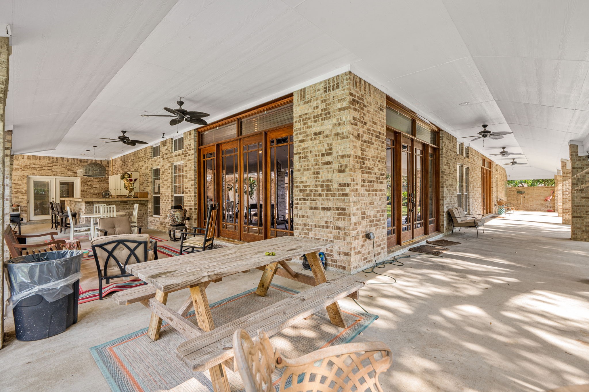 3519 Singleton Road Baytown, TX 77521 - Photo 3 of 46 a view of living room and patio area