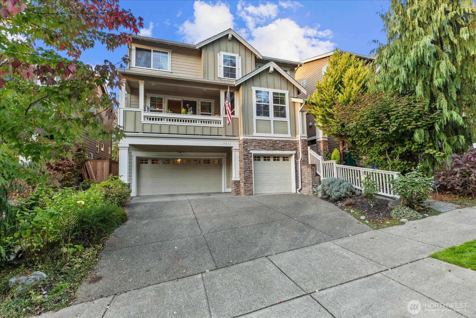 3611 232nd Street Southeast Bothell, WA 98021 - Photo 29 of 29 a front view of a house with a garden
