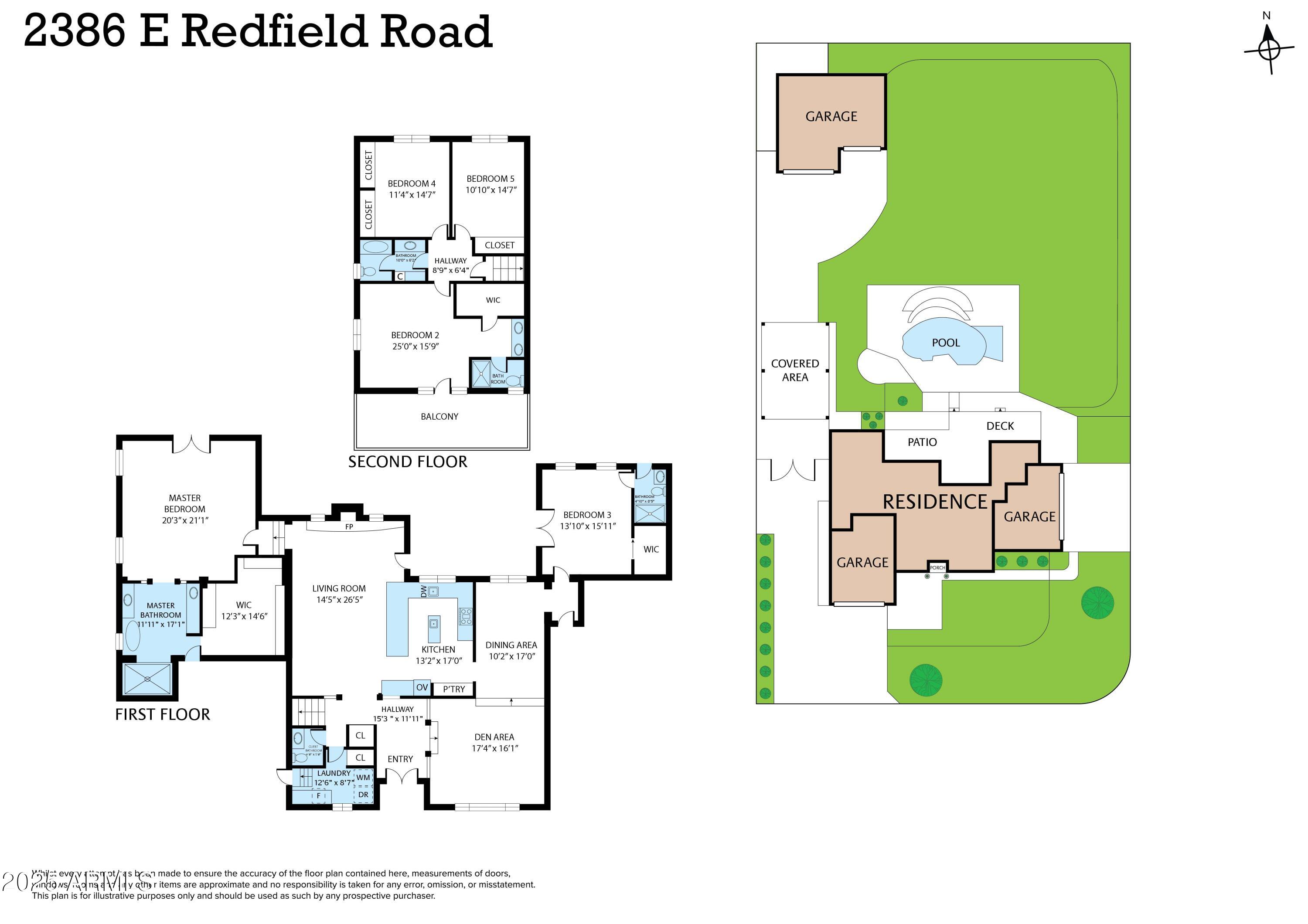 2386 East Redfield Road Gilbert, AZ 85234 - Photo 107 of 107 Redfield 2D floorplan