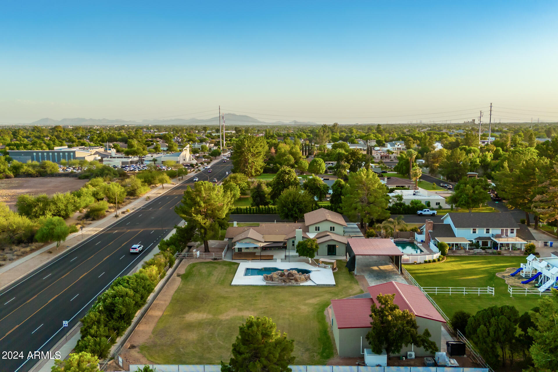2386 East Redfield Road Gilbert, AZ 85234 - Photo 88 of 107 a view of a city with lawn chairs