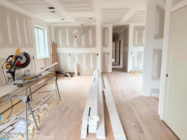 a very nice looking room with a large window