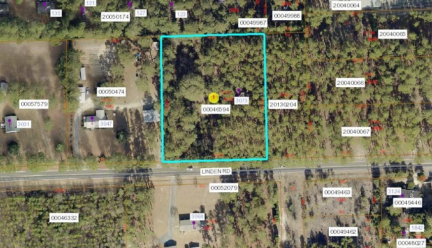 3073 Linden Road Aberdeen, NC 28315 - Photo 9 of 10 Aerial Zoomed In - 3073 Linden Rd.