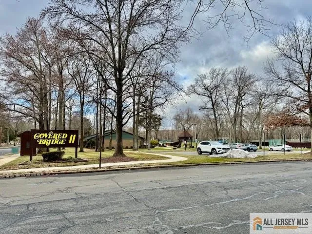 a view of road with covered with snow