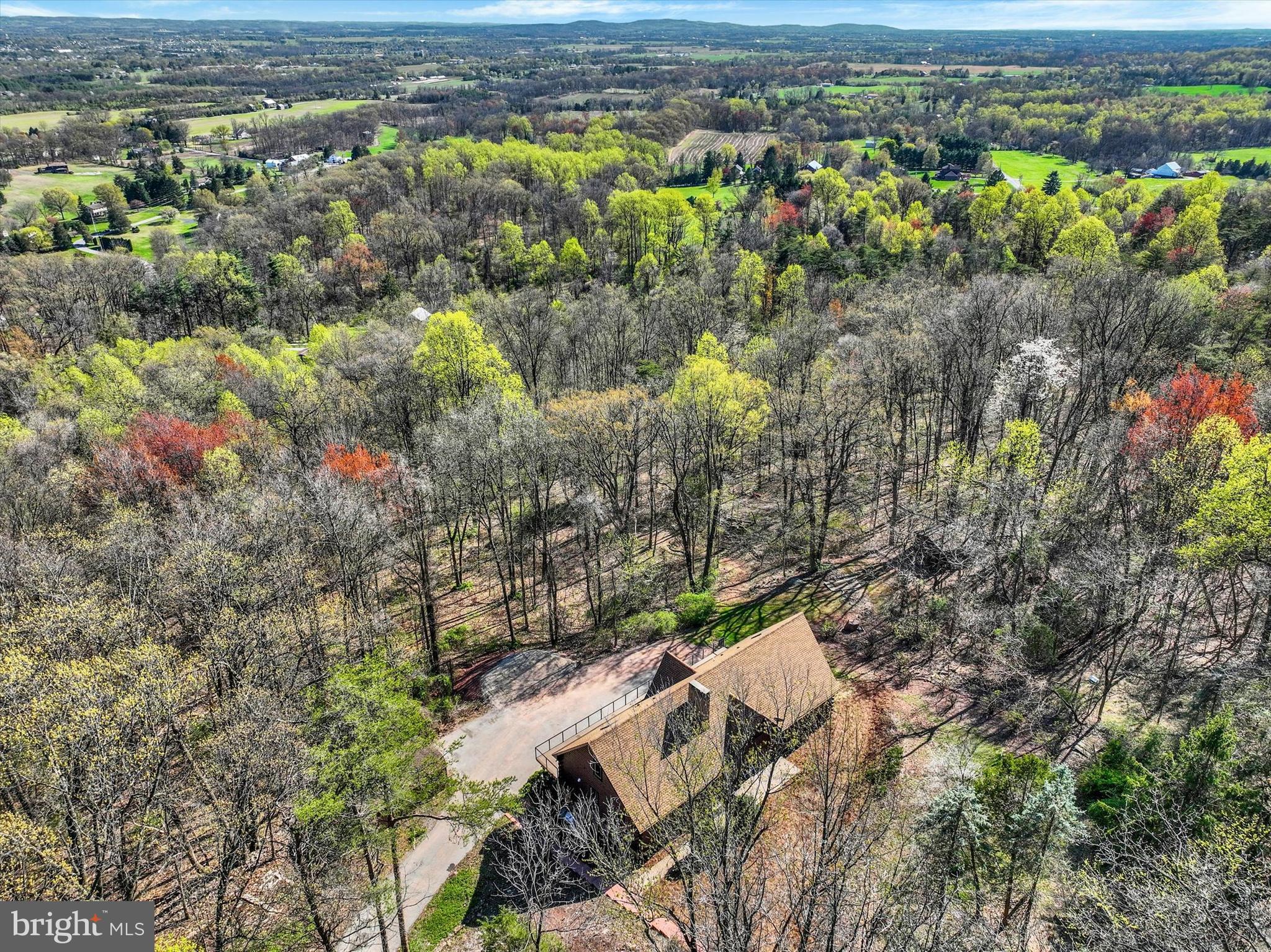 5601 Crone Road Dover, PA 17315 - Photo 43 of 53 an aerial view of residential house with outdoor space and trees all around