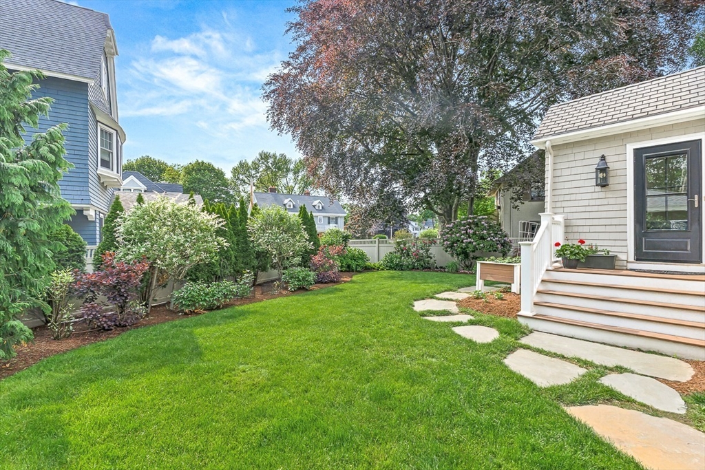 5 Stratford Road Winchester, MA 01890 - Photo 33 of 39 a view of a park with plants and large tree