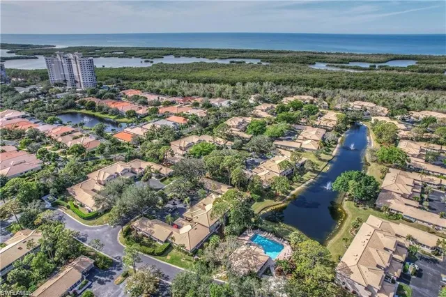 a view of an outdoor space and a lake view
