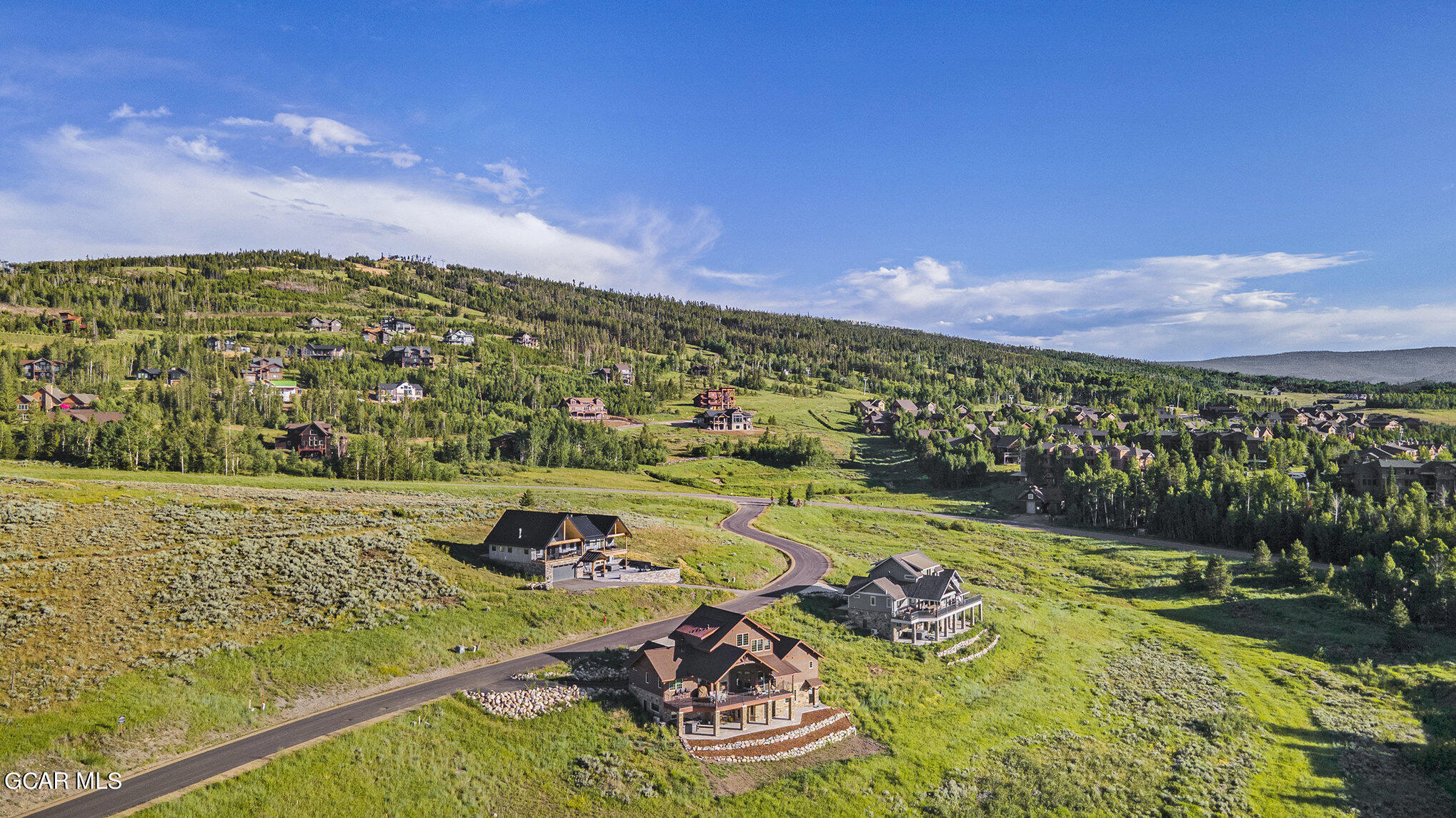 609 Lower Ranch View Drive Granby, CO 80446 - Photo 51 of 54 a view of a swimming pool with an outdoor seating