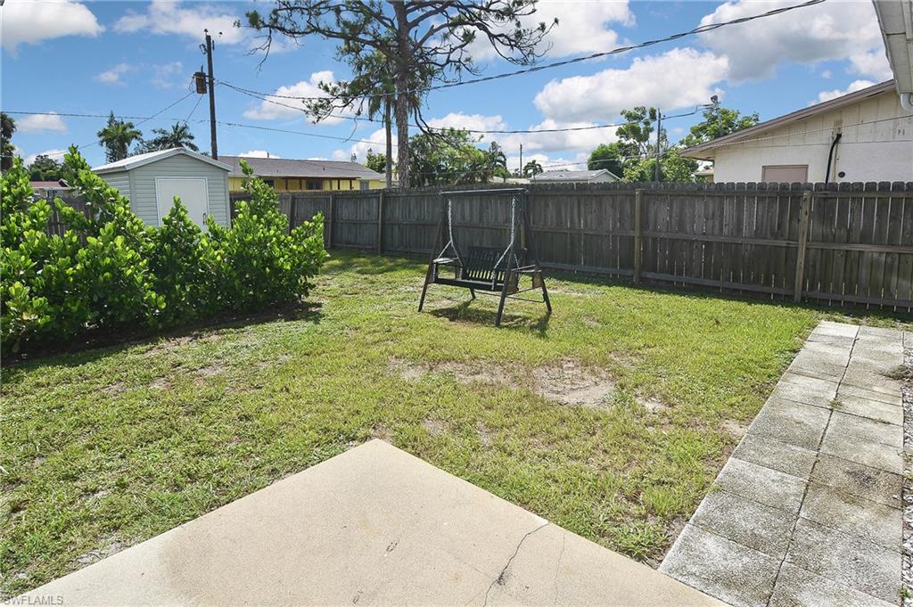 18557 Coconut Road Fort Myers, FL 33967 - Photo 46 of 50 a view of garden with patio