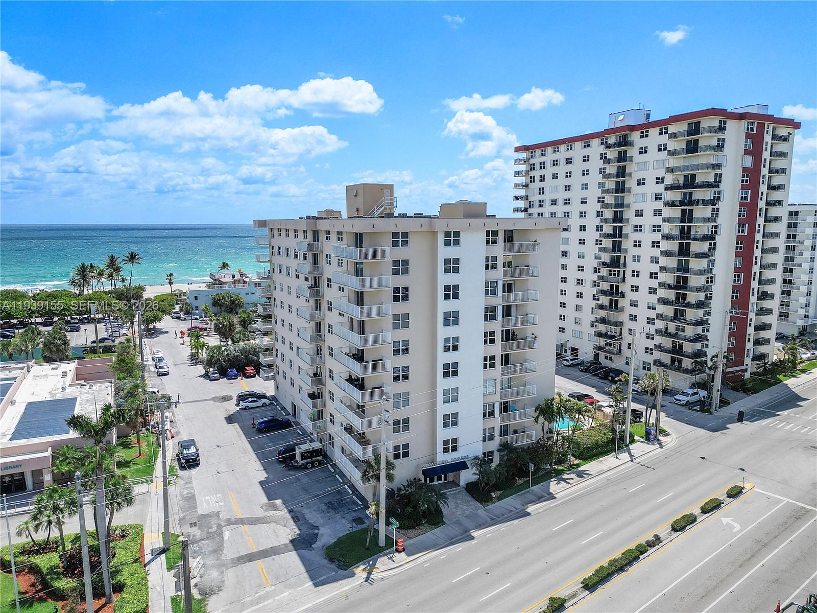 1401 South Ocean Drive, Unit 301 Hollywood, FL 33019 - Photo 1 of 48 a city view with tall buildings