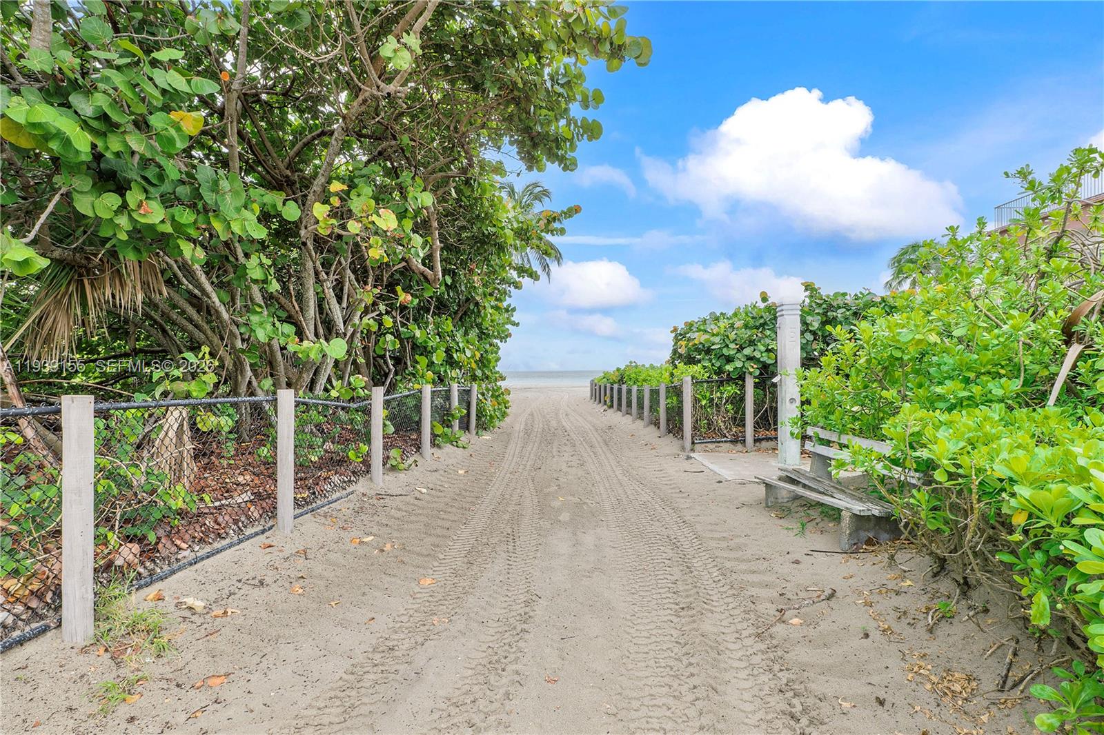 1401 South Ocean Drive, Unit 301 Hollywood, FL 33019 - Photo 42 of 48 a view of a backyard of the house