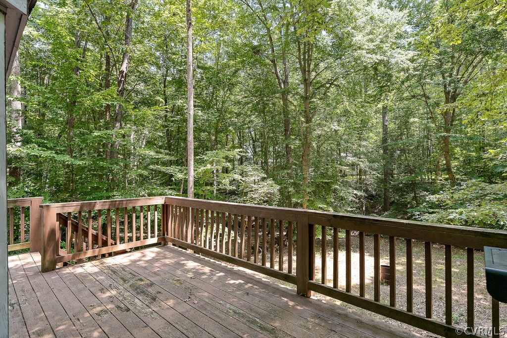 5022 Wilconna Road Chesterfield, VA 23832 - Photo 21 of 27 a view of balcony with wooden floor