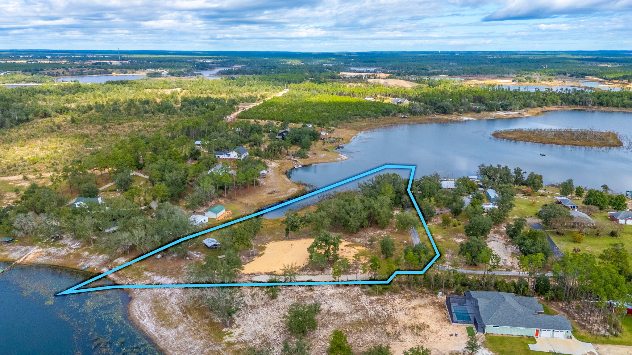 200 Bream Pond Road Southport, FL 32409 - Photo 3 of 26 24-web-or-mls-Bream Pond Rd Aerial-1