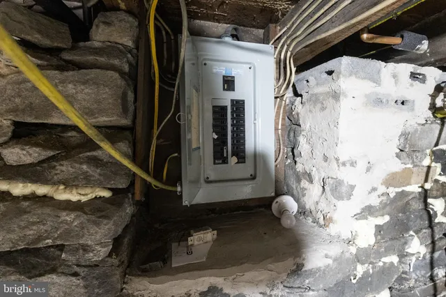 a view of water heater room