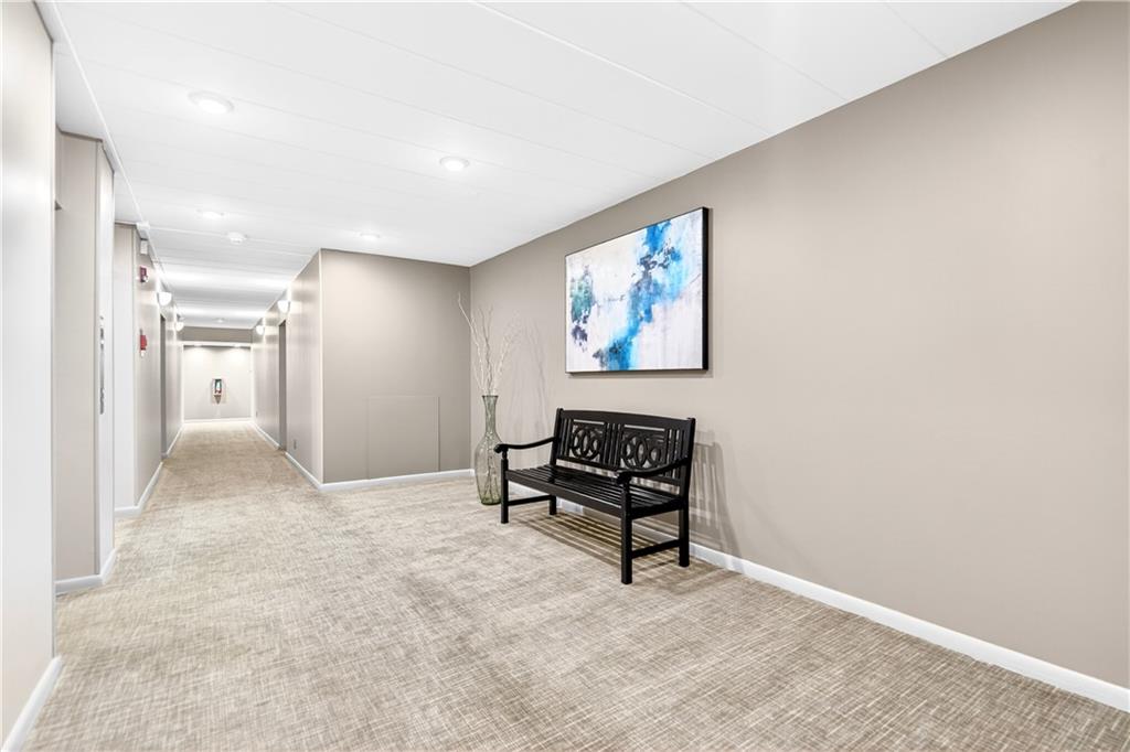 55 Highland Road, Unit 504 Bethel Park, PA 15102 - Photo 5 of 34 Hall coming off the elevator to 504