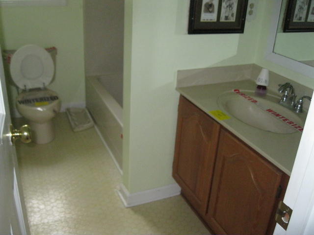 1261 Mountain Pass Road Blue Ridge, VA 24064 - Photo 13 of 23 a bathroom with a sink and a toilet