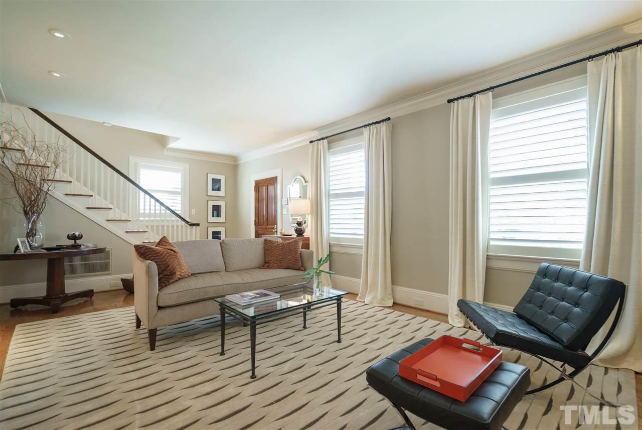 2505 Beechridge Road Raleigh, NC 27608 - Photo 7 of 25 a living room with furniture and a window