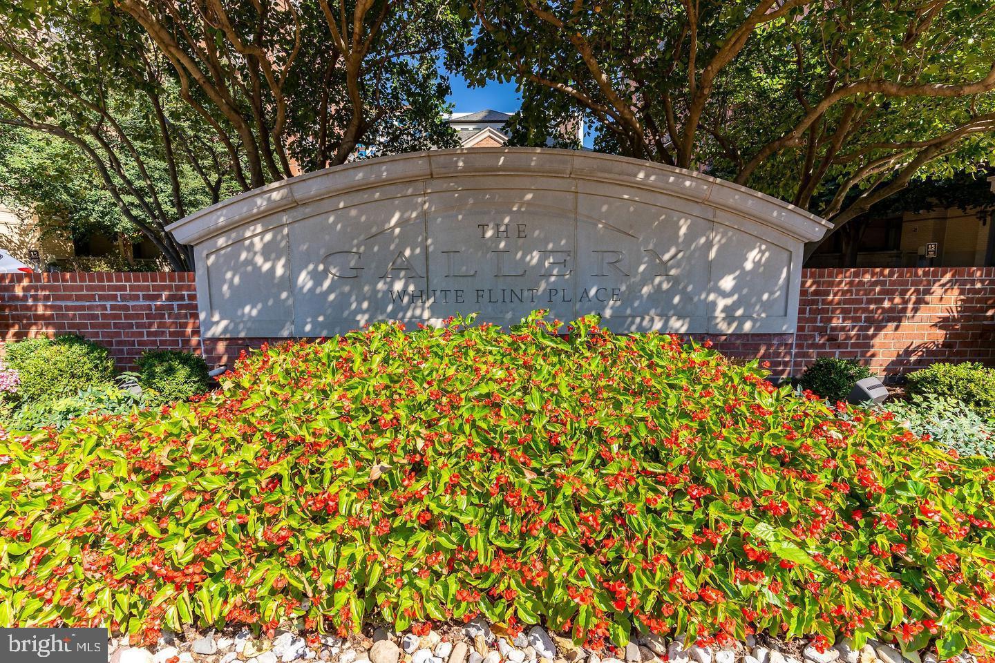 11710 Old Georgetown Road, Unit 1206 North Bethesda, MD 20852 - Photo 19 of 19 a view of a garden with a fountain
