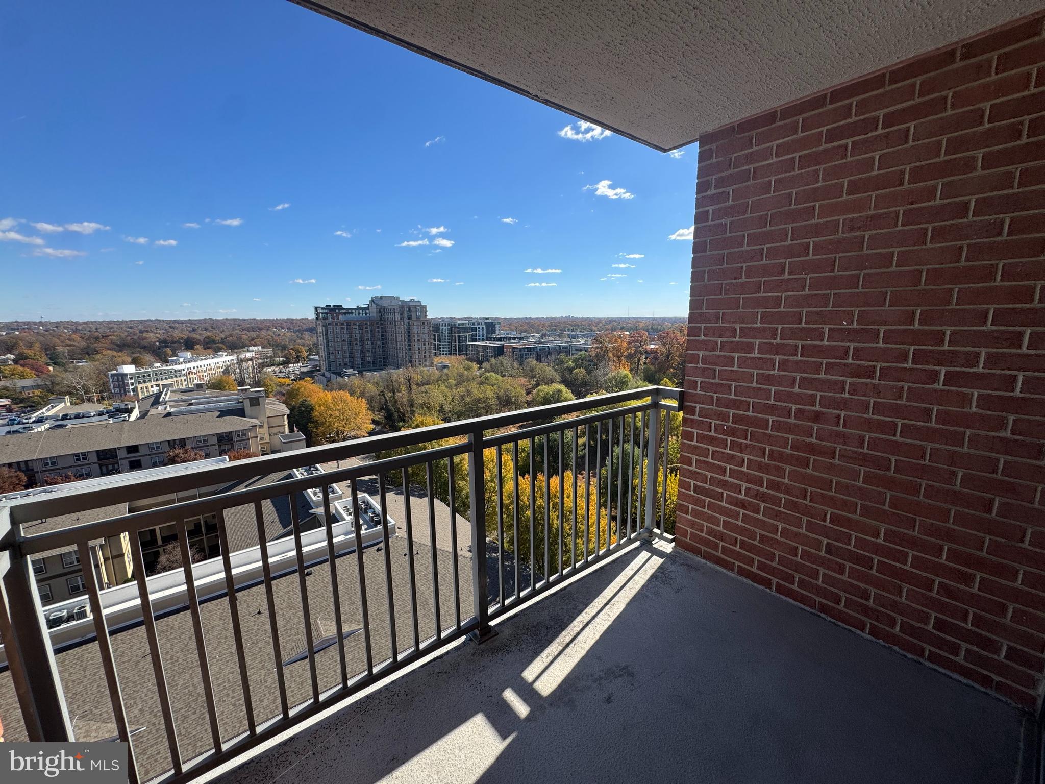 11710 Old Georgetown Road, Unit 1206 North Bethesda, MD 20852 - Photo 5 of 19 a view of city from a balcony