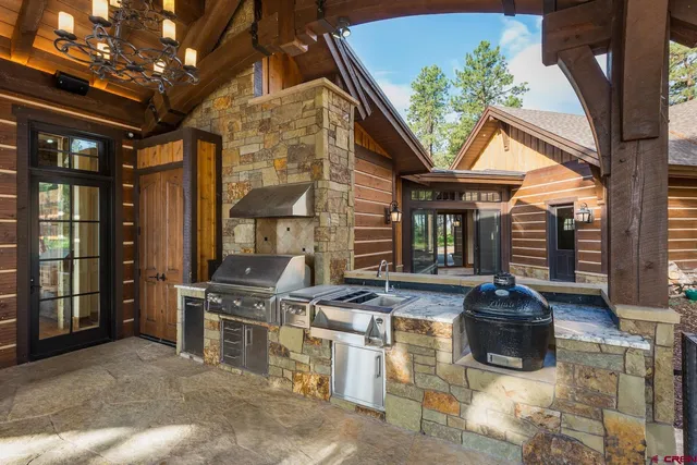 a view of a entryway door of the house