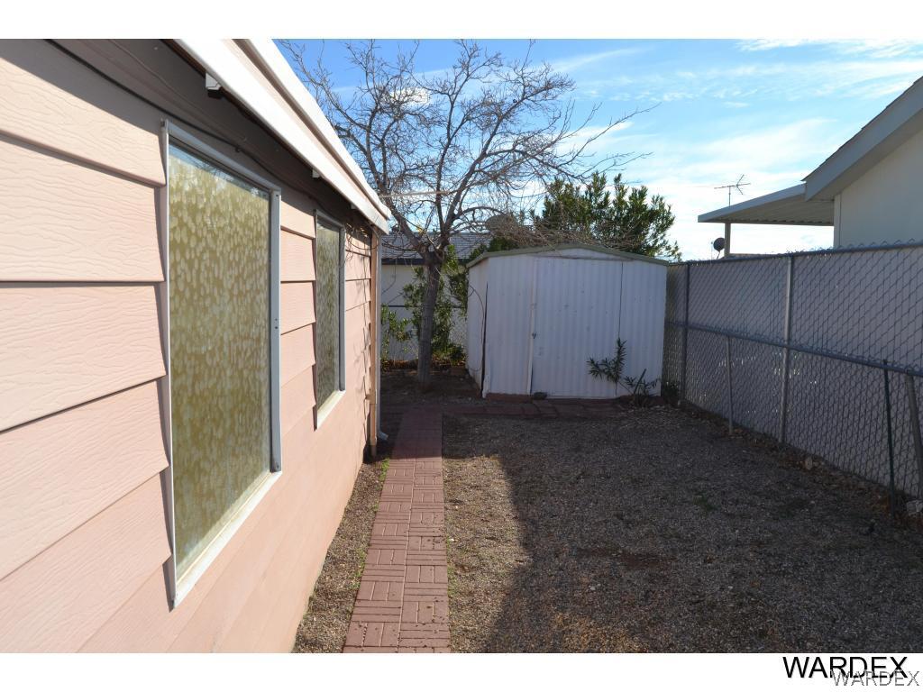 986 Ramar Road Bullhead City, AZ 86442 - Photo 20 of 20 Side Yard with Storage shed