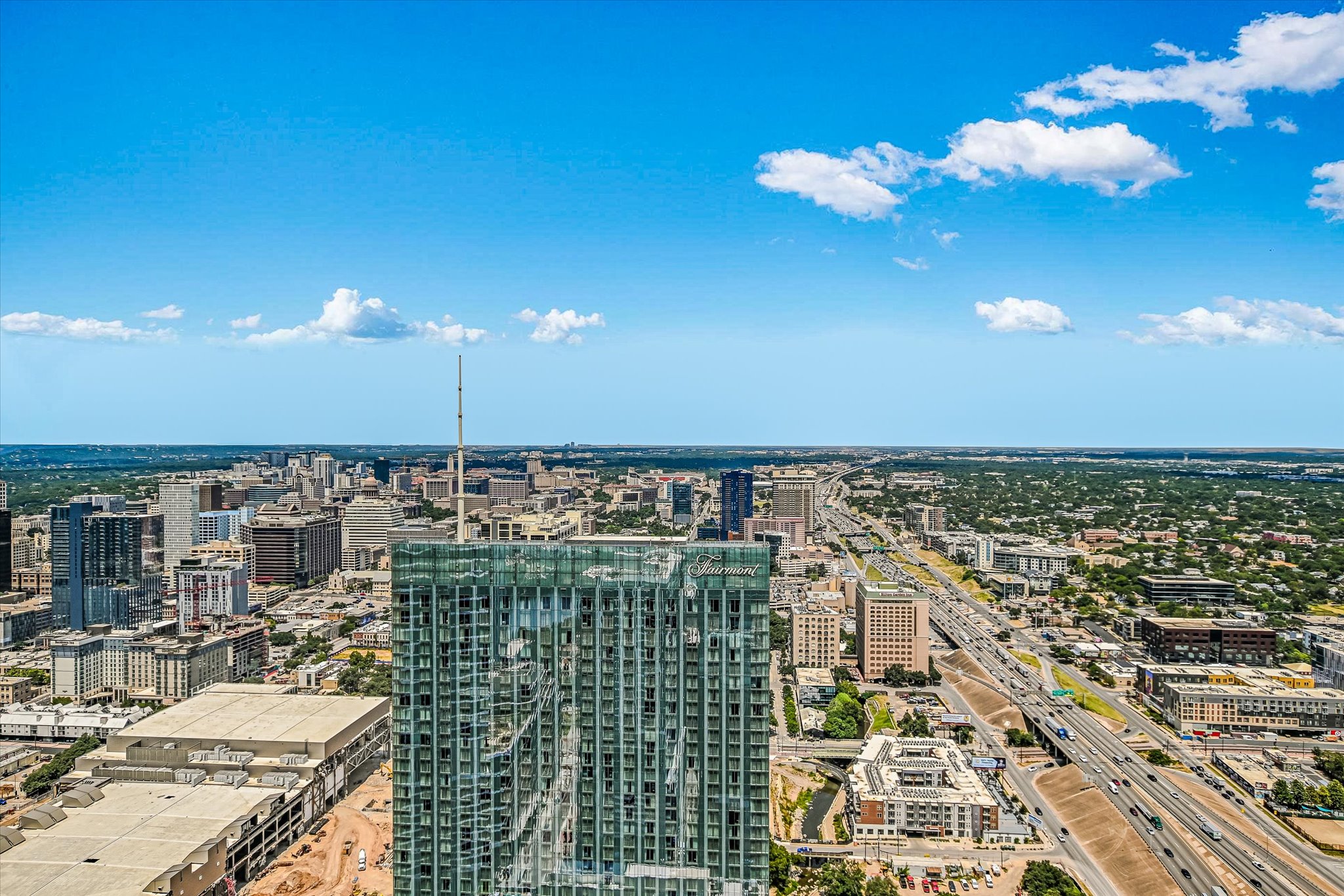 610 Davis Street, Unit 4704 Austin, TX 78701 - Photo 29 of 40 a city view with tall buildings