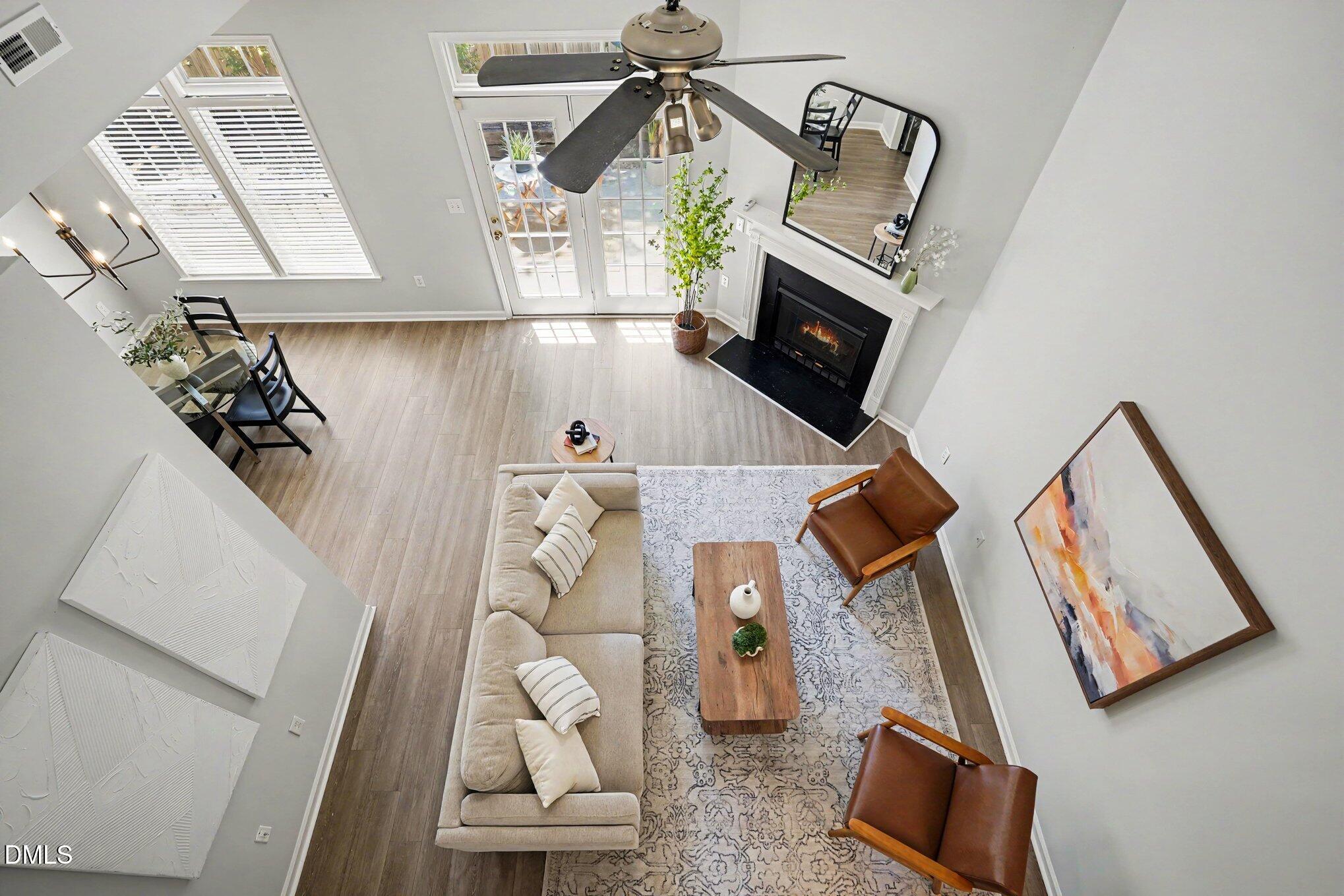 2821 Crestscene Trail Raleigh, NC 27603 - Photo 3 of 24 2nd level view