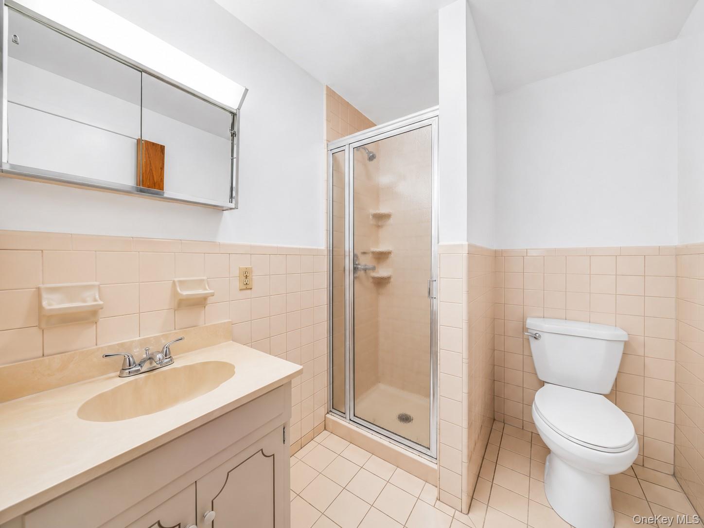 55 Hasbrouck A Road Fallsburg, NY 12759 - Photo 8 of 8 a bathroom with a sink toilet and shower