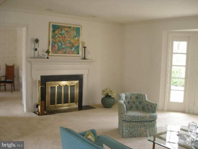 1324 Pine Tree Road McLean, VA 22101 - Photo 5 of 23 a living room with furniture and a fireplace