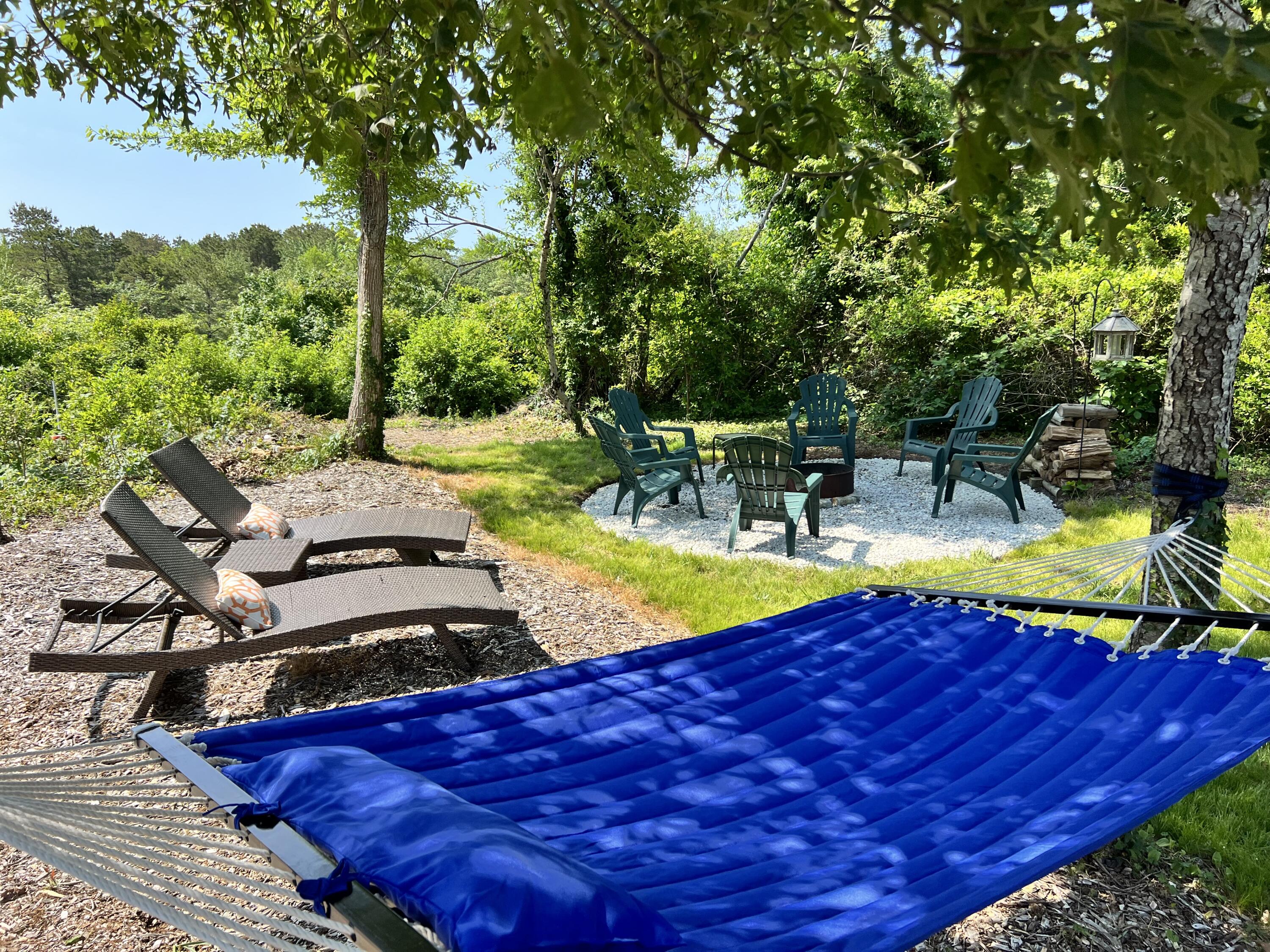 209 Lower County Road Dennis Port, MA 02639 - Photo 24 of 39 a view of a swimming pool with lawn chairs under an umbrella