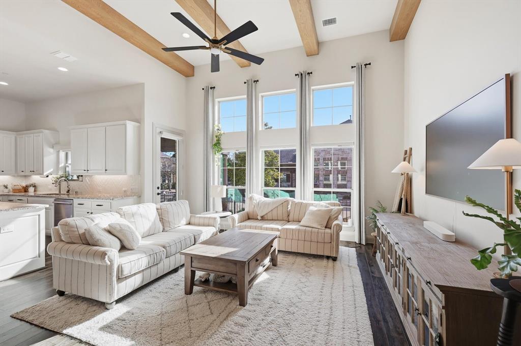 401 Lavender Lane Fairview, TX 75069 - Photo 2 of 40 a living room with furniture and a large window