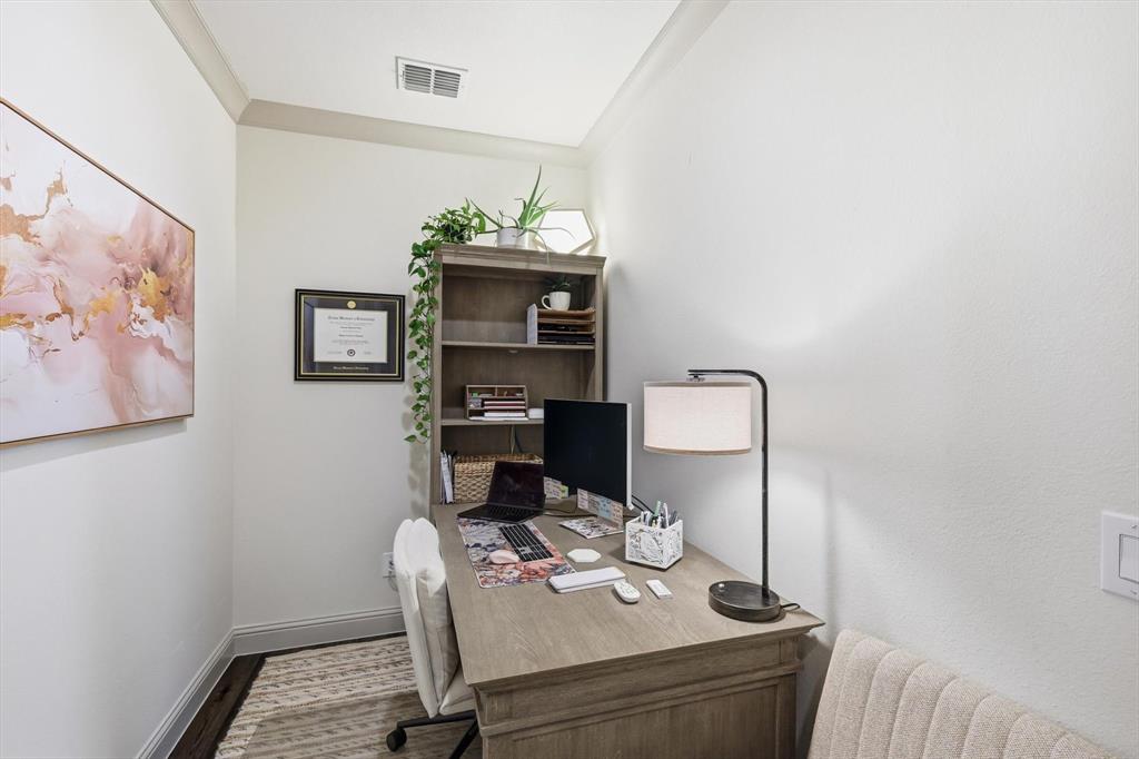 401 Lavender Lane Fairview, TX 75069 - Photo 9 of 40 a view of a workspace with furniture