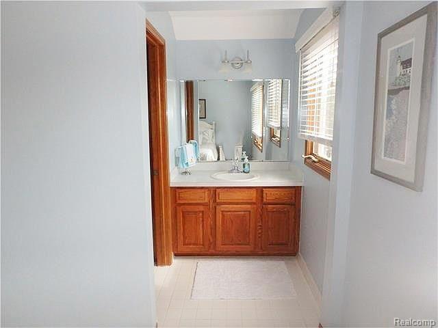 46561 West Ridge Drive Macomb, MI 48044 - Photo 20 of 34 4TH BEDROOM BATHROOM VANITY