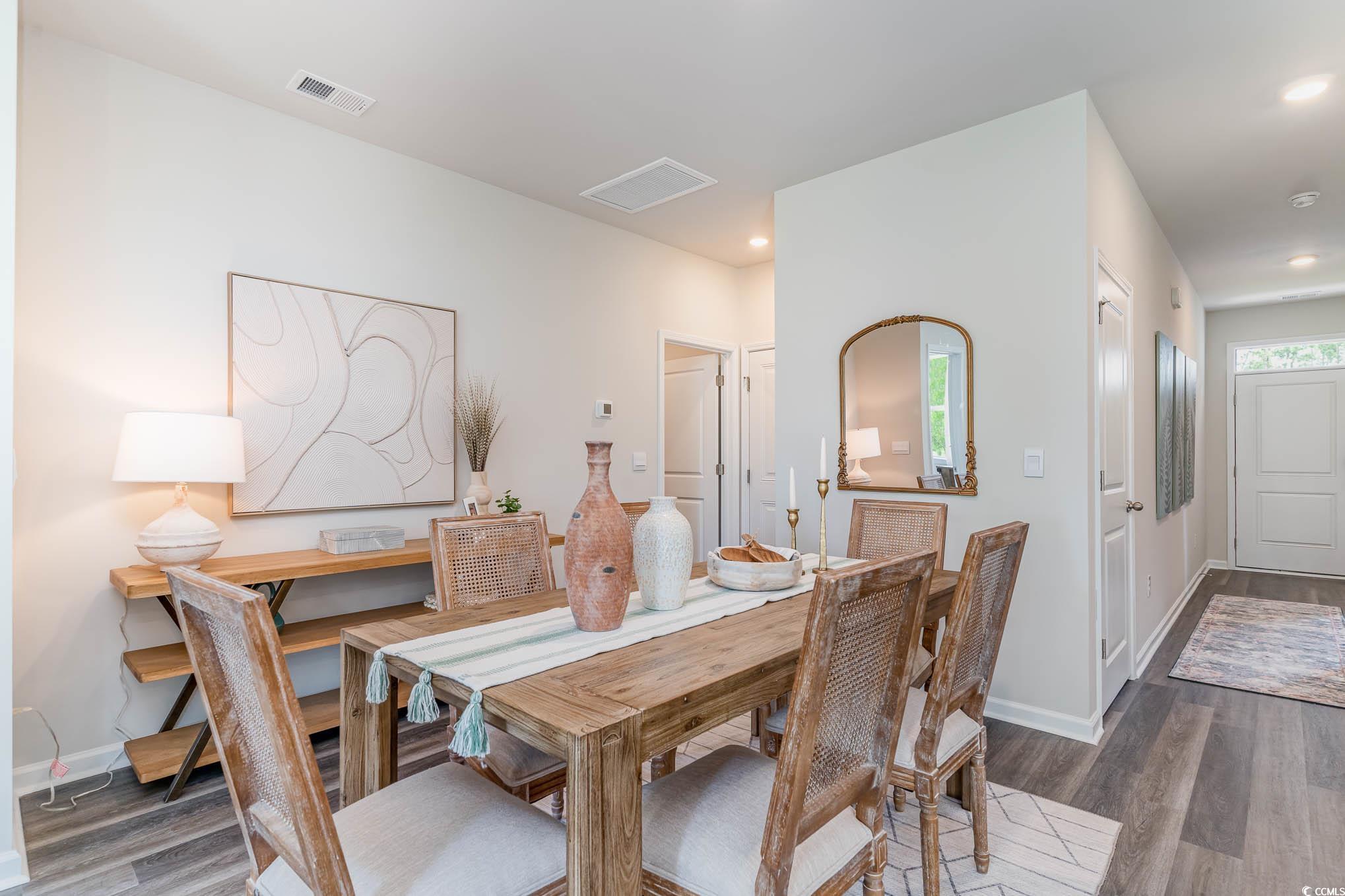 368 Rookroost Circle Conway, SC 29526 - Photo 7 of 19 Dining space featuring visible vents, baseboards,