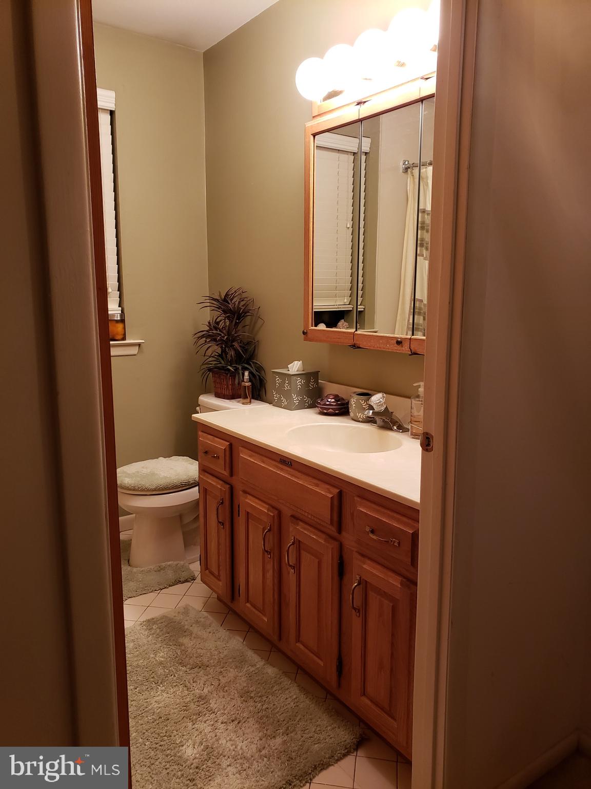 534 Farnum Road Media, PA 19063 - Photo 27 of 43 a bathroom with a toilet a sink a mirror and a shower