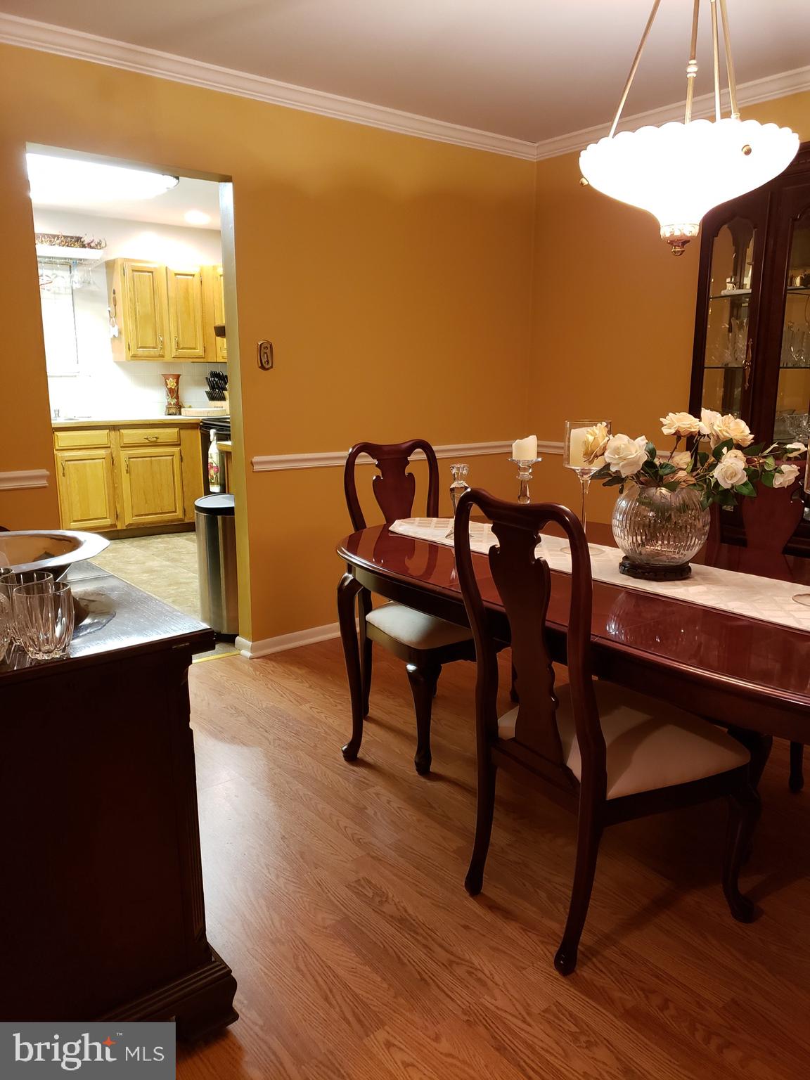 534 Farnum Road Media, PA 19063 - Photo 7 of 43 a view of a dining room with furniture and wooden floor