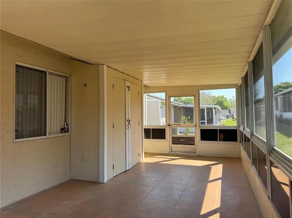 a view of front door of the house