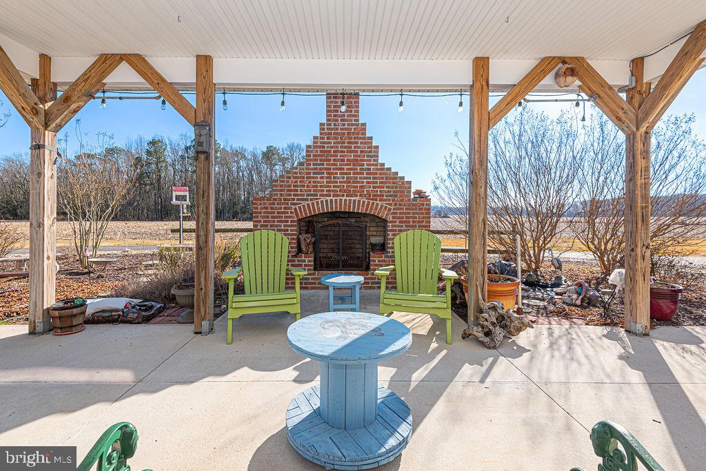 11910 Back Creek Road Bishopville, MD 21813 - Photo 53 of 94 Outdoor Fireplace