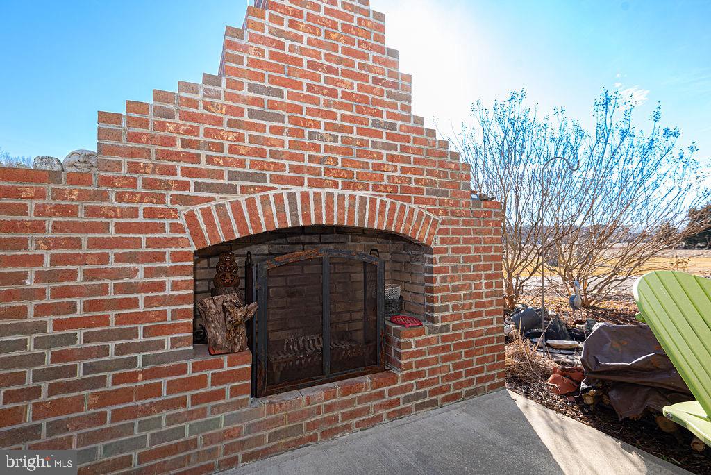 11910 Back Creek Road Bishopville, MD 21813 - Photo 54 of 94 Brick Fireplace