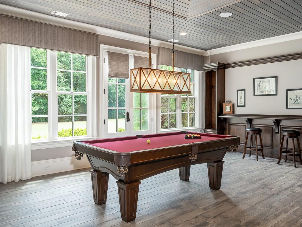 10155 Cedar Ridge Drive Milton, GA 30004 - Photo 35 of 44 a room with pool table and windows
