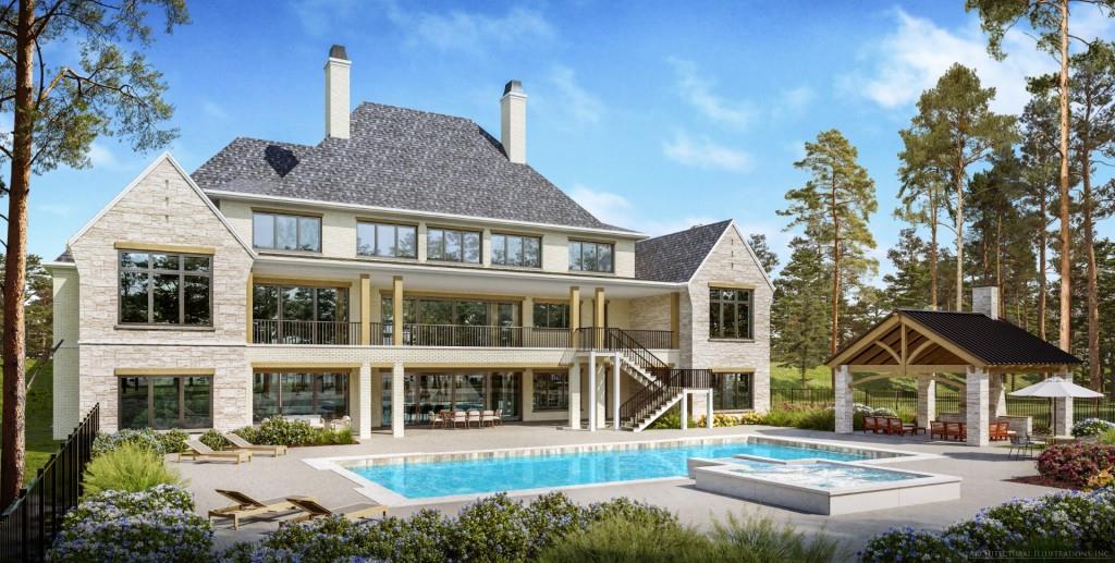 10155 Cedar Ridge Drive Milton, GA 30004 - Photo 8 of 44 a front view of a house with a yard