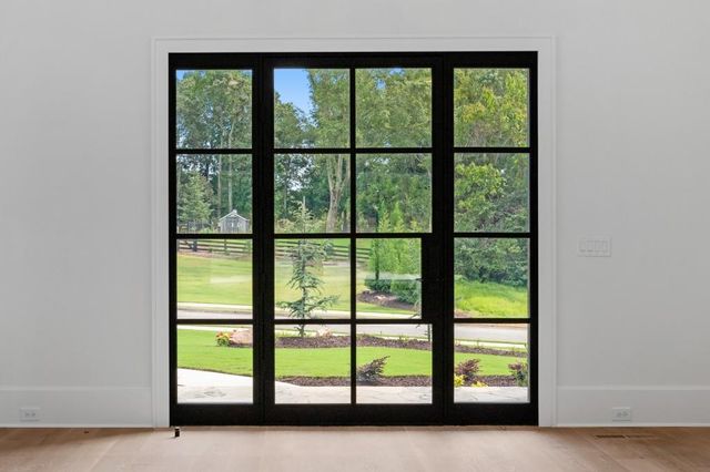 a view of front door