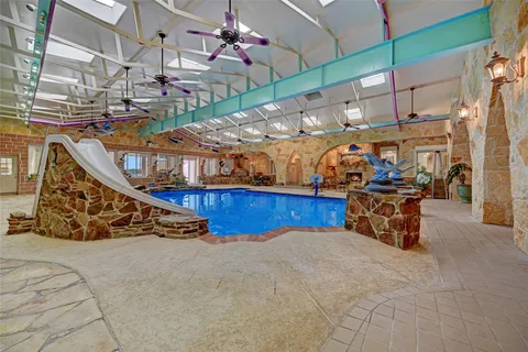 a room with musical instruments