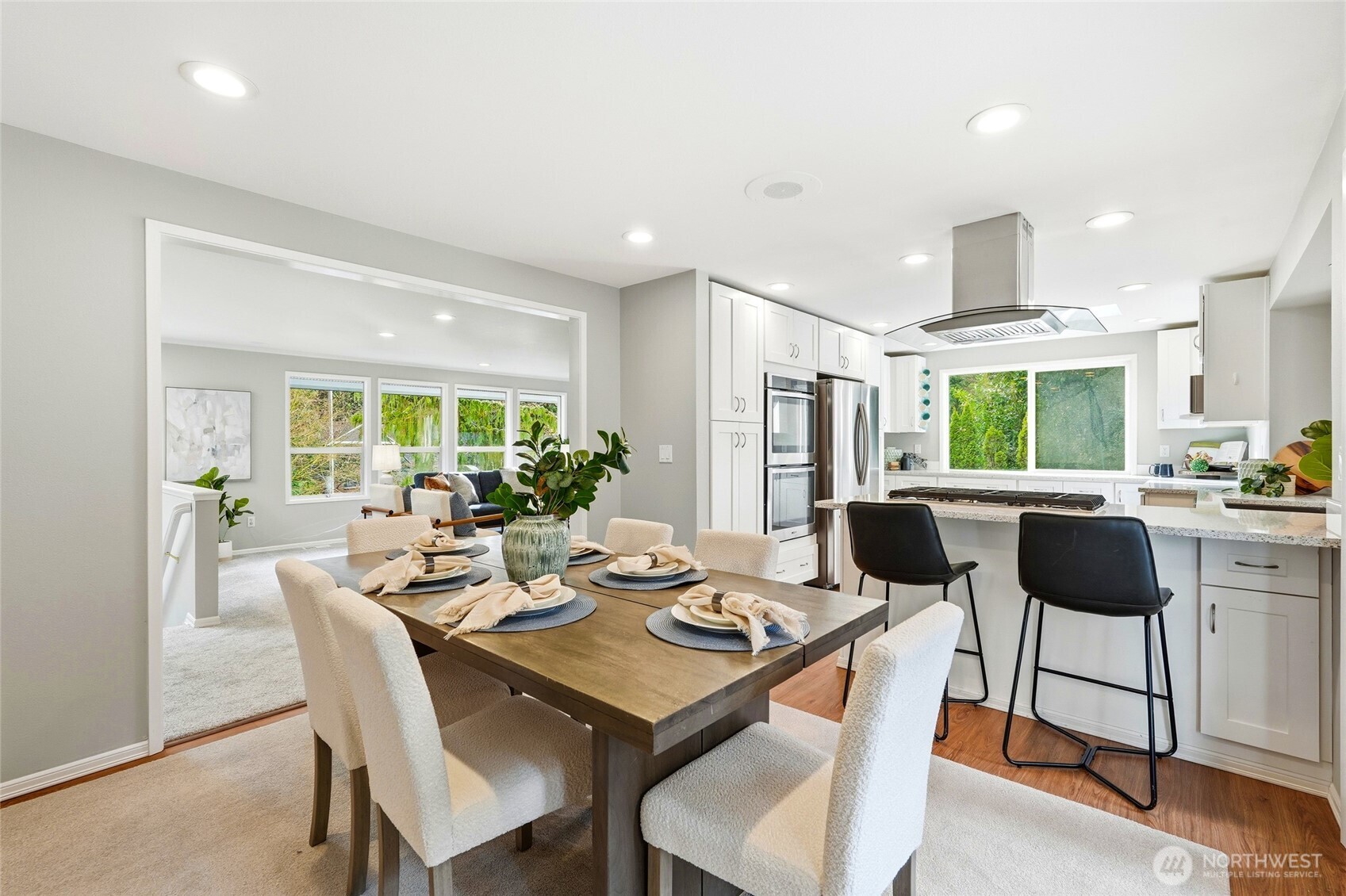 4822 Fowler Avenue Everett, WA 98203 - Photo 18 of 40 a view of a dining room with furniture window and outside view